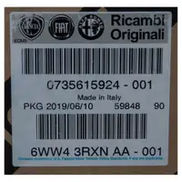 ORIGINAL Fiat K&uuml;hlergrill Schwarz mit 2 Chromleisten Ducato 250 ab 04.2014 735615924