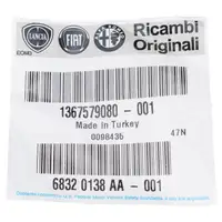 ORIGINAL Fiat radiator hose return Ducato 250 with manual transmission 1367579080