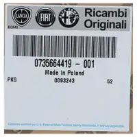 ORIGINAL Fiat mobile phone holder Smartphone holder Panda From model year 2016 735664419