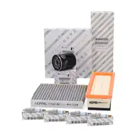 ORIGINAL Fiat Filterset + 4x Z&uuml;ndkerze 500 Panda (312_ 319_) ab 11.2012 1.2 69 PS