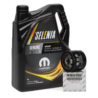 5L SELENIA Motor Oil SPORT 5W40 + ORIGINAL Alfa Romeo Fiat Oil Filter 71753742