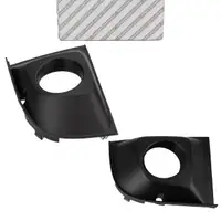 2x ORIGINAL Fiat Blende Abdeckung Nebelscheinwerfer 500 bis MJ 2015 vorne links + rechts