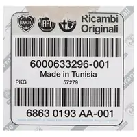 ORIGINAL Fiat air filter 500L 500X Doblo 263 Fiorino Qubo 225 1.3 D Multijet 6000633296