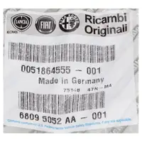 ORIGINAL Fiat Schlossfalle Schlie&szlig;dorn T&uuml;rschloss Ducato 250 Punto Fiorino Qubo 51864555