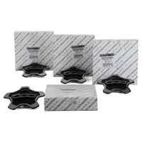 4x ORIGINAL Fiat Nabendeckel Nabenkappe 16 Zoll 500X 334 ab Bj. 01.2015 735626312
