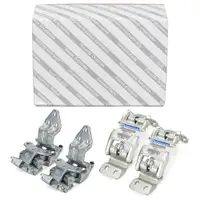 4x ORIGINAL Fiat door hinge, rear door, 270&deg;, Ducato 250, from 12/2011, rear bottom + top