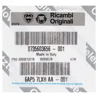 ORIGINAL Fiat Verbreiterung Kotfl&uuml;gel Leiste 500X hinten rechts 735603656