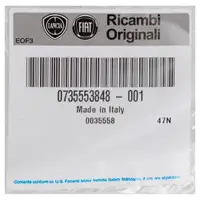 1x ORIGINAL Fiat hubcap wheel cover 14 inches silver Panda 312 319 735553848