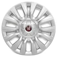 1x ORIGINAL Fiat Radkappe Radblende 15 Zoll Silber Tipo 356 735650524