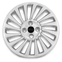 4x ORIGINAL Fiat Radkappe Radblende 15 Zoll Silber 500e / Cabrio 735740770