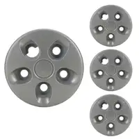 4x ORIGINAL Fiat Abdeckkappe Radnabe 15 Zoll Silber Ducato 230 244 ab Bj. 1994 1325078080