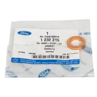 ORIGINAL Ford Dichtring &Ouml;lleitung Turbolader Fiesta 5 6 Focus 2 3 1.6 TDCi 1232215