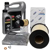 ORIGINAL Ford inspection kit + 6 L engine oil 5W30 for C-MAX II FOCUS III 2.0 TDCi