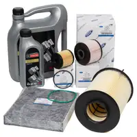ORIGINAL Ford inspection kit + 6 liters of 5W30 engine oil C-MAX (DM2) KUGA I 2.0 TDCi