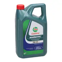 10L CASTROL 5W20 E Motor&ouml;l + ORGIINAL &Ouml;lfilter Schraube FORD Mustang MK6 5.0 V8 450/460 PS