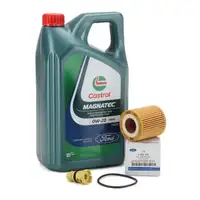 5L ORIGINAL Ford CASTROL MAGNATEC DIESEL 0W-20 + oil filter Tourneo Transit Connect 1.5 TDCi