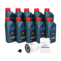 10L ORIGINAL Ford CASTROL 5W-30 A5 Motor&ouml;l + &Ouml;lfilter Tourneo Custom Transirt 2.0 EcoBlue