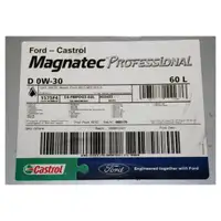 60L 60 Liter ORIGINAL Ford CASTROL MAGNATEC 0W30 Motor&ouml;l ACEA C2 WSS-M2C950-A 1575F4