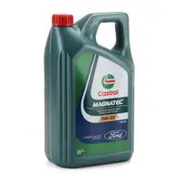 6L ORIGINAL Ford CASTROL MAGNATEC 0W-30 D Engine Oil + Oil Filter Focus 4 Mustang MK6 2.3 ST