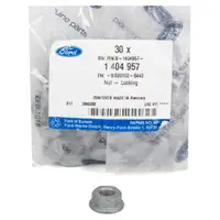 30x ORIGINAL Ford Mutter Sechskantmutter Abgaskr&uuml;mmer 1404957