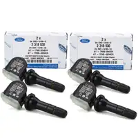 4x ORIGINAL Ford TPMS tire pressure sensor B-Max C-Max II Focus III Kuga II 2562276