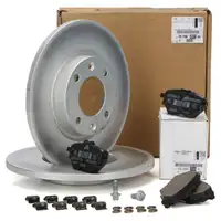 ORIGINAL PSA OPEL Bremsscheiben + Bel&auml;ge C3 IV C4 III / X e-208 Corsa-e Mokka-e hinten