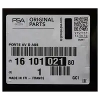 ORIGINAL Peugeot Fahrzeugt&uuml;r Beifahrert&uuml;r 308 2 308 SW 2 vorne rechts 1610102180