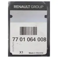 2x ORIGINAL Renault Abdeckung Blende Scheinwerfer Twingo 2 bis 12.2011 7701064008