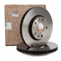 ORIGINAL Renault brake disc set &Oslash; 280 mm Express front axle 402067816R