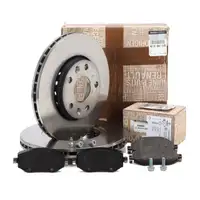 ORIGINAL Renault Bremsscheiben + Bremsbel&auml;ge Megane 4 / Grandtour vorne