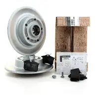 ORIGINAL Renault Bremsscheiben + Radlager + Beläge Megane 3 Grand / Scenic 3 hinten