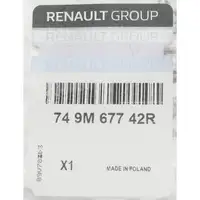 ORIGINAL Renault rubber mat set Floor mat set Black 4-piece Bigster 1.8 FHEV 749M67742R