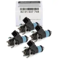4x ORIGINAL Renault Einspritzd&uuml;se Clio 2 Kangoo Megane 2 1.4/1.6 16V 8201037748