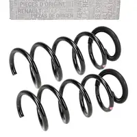 2x ORIGINAL Renault Fahrwerksfeder Braun/Rosa/Gr&uuml;n Trafic 3 vorne 540100864R