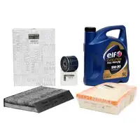 ORIGINAL Renault Filterset 4-tlg + 5L elf Evolution 5W-30 f&uuml;r FLUENCE MEGANE III