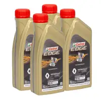 4L 4 Liter ORIGINAL Renault CASTROL EDGE 0W40 Motor&ouml;l &Ouml;l RN17RSA 7711943668