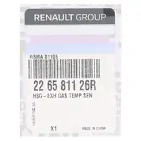 ORIGINAL Renault Sensor Abgastemperatursensor Master 3 2.3 dCi 226581126R