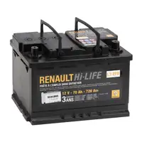 ORIGINAL Renault Dacia EFB Autobatterie Batterie Hi-LIFE12V 70Ah 720A 7711575175
