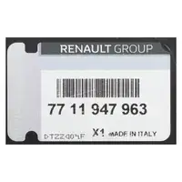 ORIGINAL Renault Dacia Autobatterie Batterie Hi-LIFE 12V 50Ah 420A 7711947963