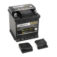 ORIGINAL Renault Autobatterie Batterie Starterbatterie 12V 40Ah 330A Twingo 3 8201560592