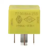 ORIGINAL Renault Relais Sicherung Kontaktrelais Steuerger&auml;t GELB 7700844253
