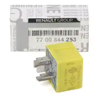 ORIGINAL Renault Relais Sicherung Kontaktrelais Steuerger&auml;t GELB 7700844253