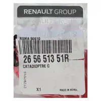 ORIGINAL Renault Reflektor R&uuml;ckstrahler Sto&szlig;stange Talisman Grandtour links 265651351R