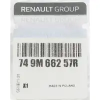 ORIGINAL Renault textile mats, 4-piece set SCENIC E-Tech Phase 1 749M66257R