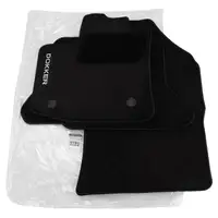 ORIGINAL Dacia textile mats Floor mats Car mats Set of 4 Dokker KE_ 8201149582