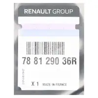 ORIGINAL Renault trim strip side panel black Trafic 3 rear right 788129036R