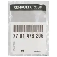 ORIGINAL Renault Blende Sto&szlig;stange Grand Kangoo 2 mit Heckklappe hinten rechts 7701478206