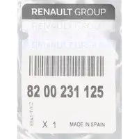 4x ORIGINAL Renault Radkappe Radblende JAGUNSO 15 Zoll Silber Grand / Modus 8200231125