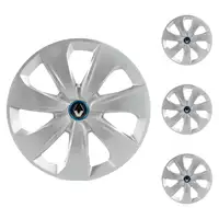 4x ORIGINAL Renault Radkappe ELECTIVE 15 Zoll Silber Zoe BFM ab 09.2019 403152180R