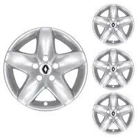 4x ORIGINAL Renault Radkappe ALTERNOVA 16 Zoll Silber Megane Scenic 3 403155279R